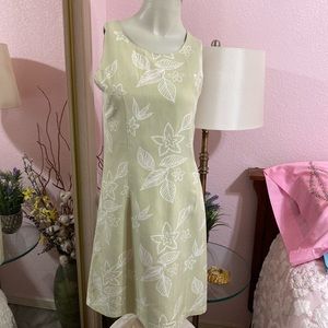 Silk Summer Vacation Pineapple Moon Sz Medium